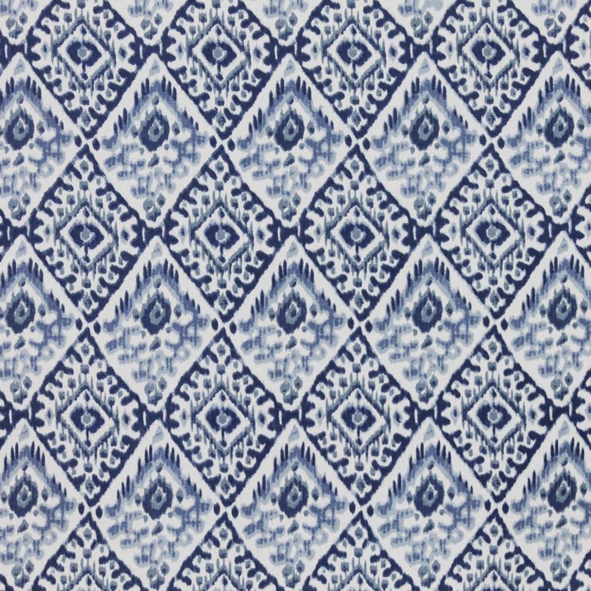Akbar China Blue RM Coco Fabric