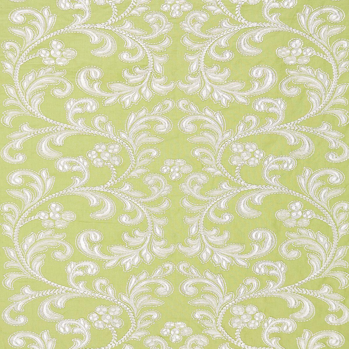 Chiara Embroidery - Pear by Scalamandre Fabric