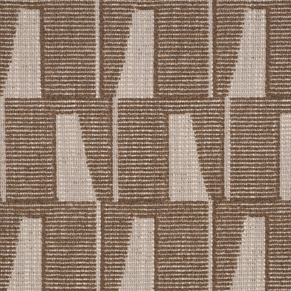 Gaetan Performance - Chocolate - Schumacher 86421 Fabric