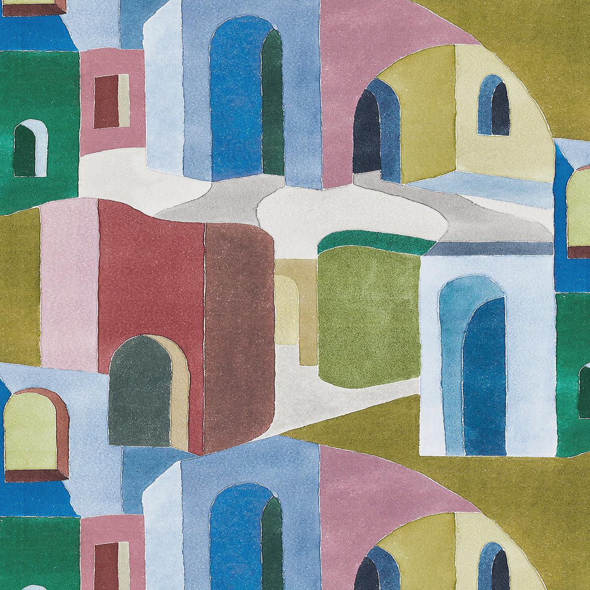 Riad Cotton Print - Jewel by Scalamandre Fabric