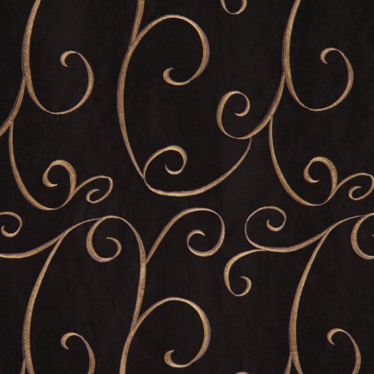 DAUPHINE BLACK RM Coco Fabric