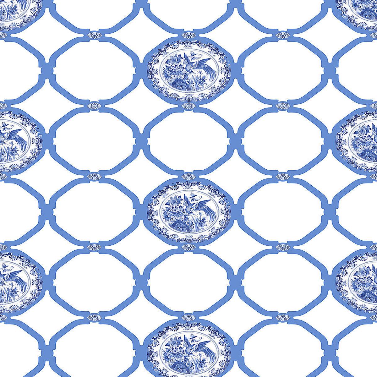 Eternity - Blue by Scalamandre Fabric