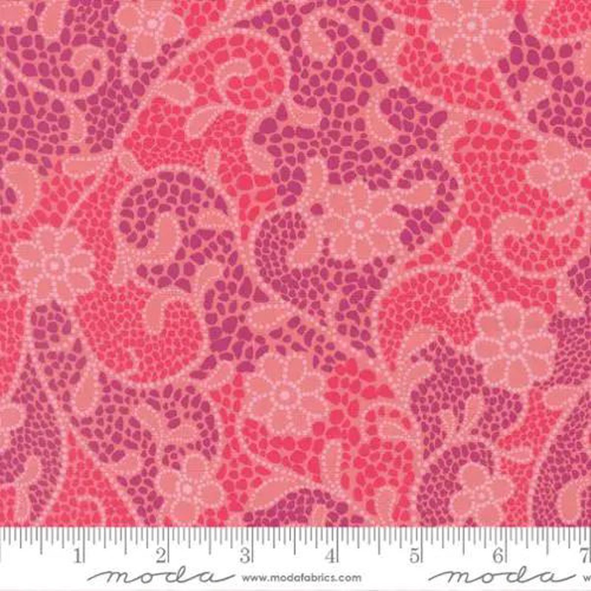 Parlor Good Vibes Only Rose Cotton 44"/45" Fabric Per Yard