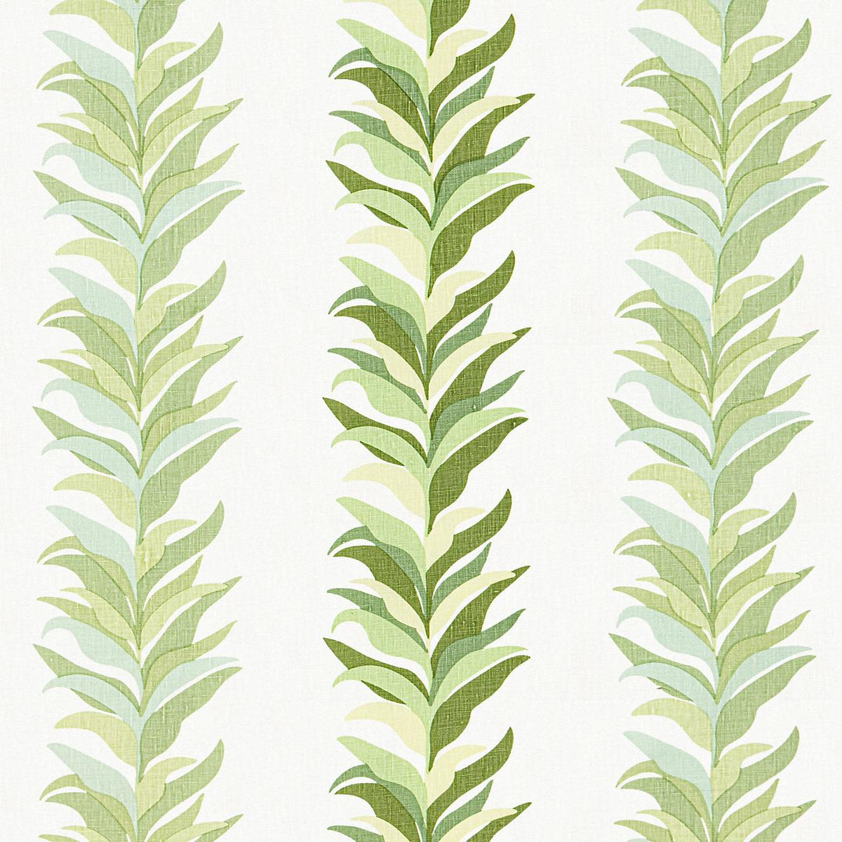 Chira Island Print - Leaf by Scalamandre Fabric