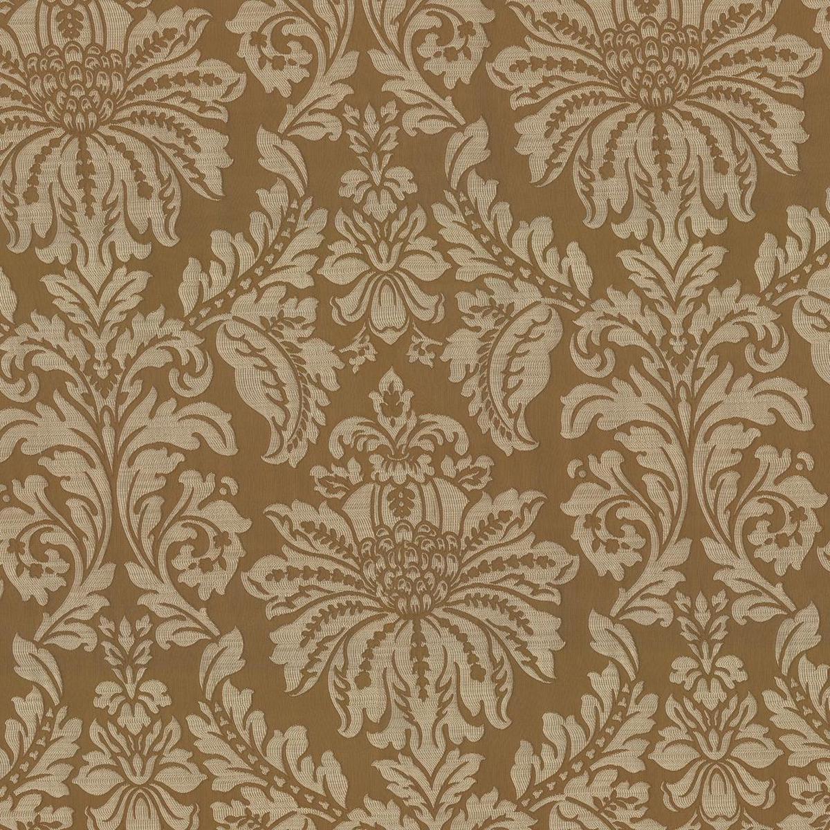 Rialto Damask -Old Gold RM Coco Fabric