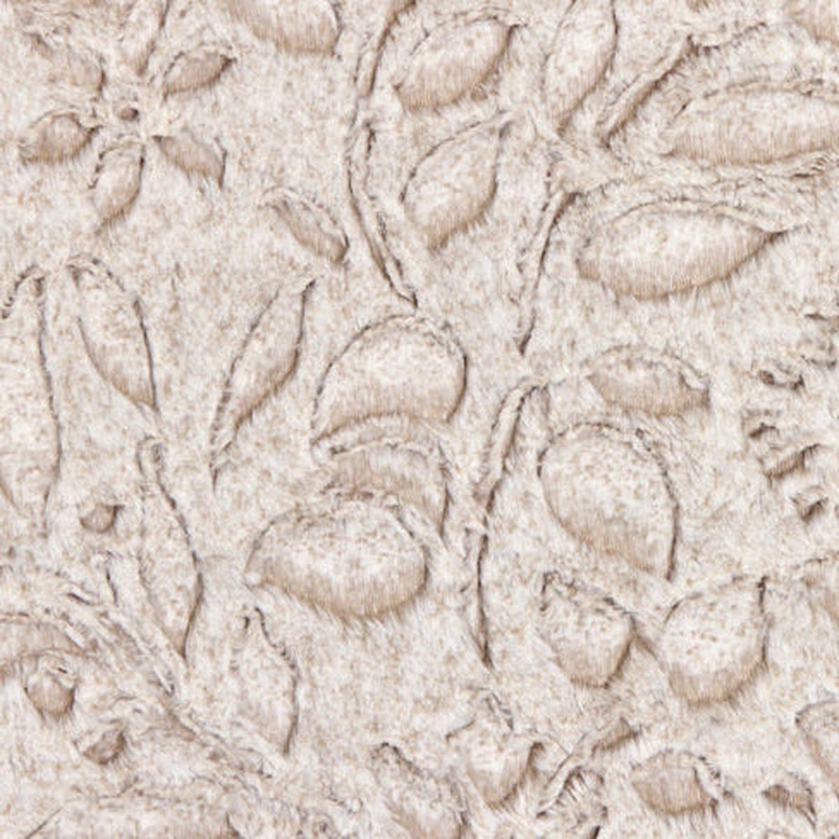 Simply Taupe Luxe Cuddle Heather Poppy 58/60" Fabric Per Yard