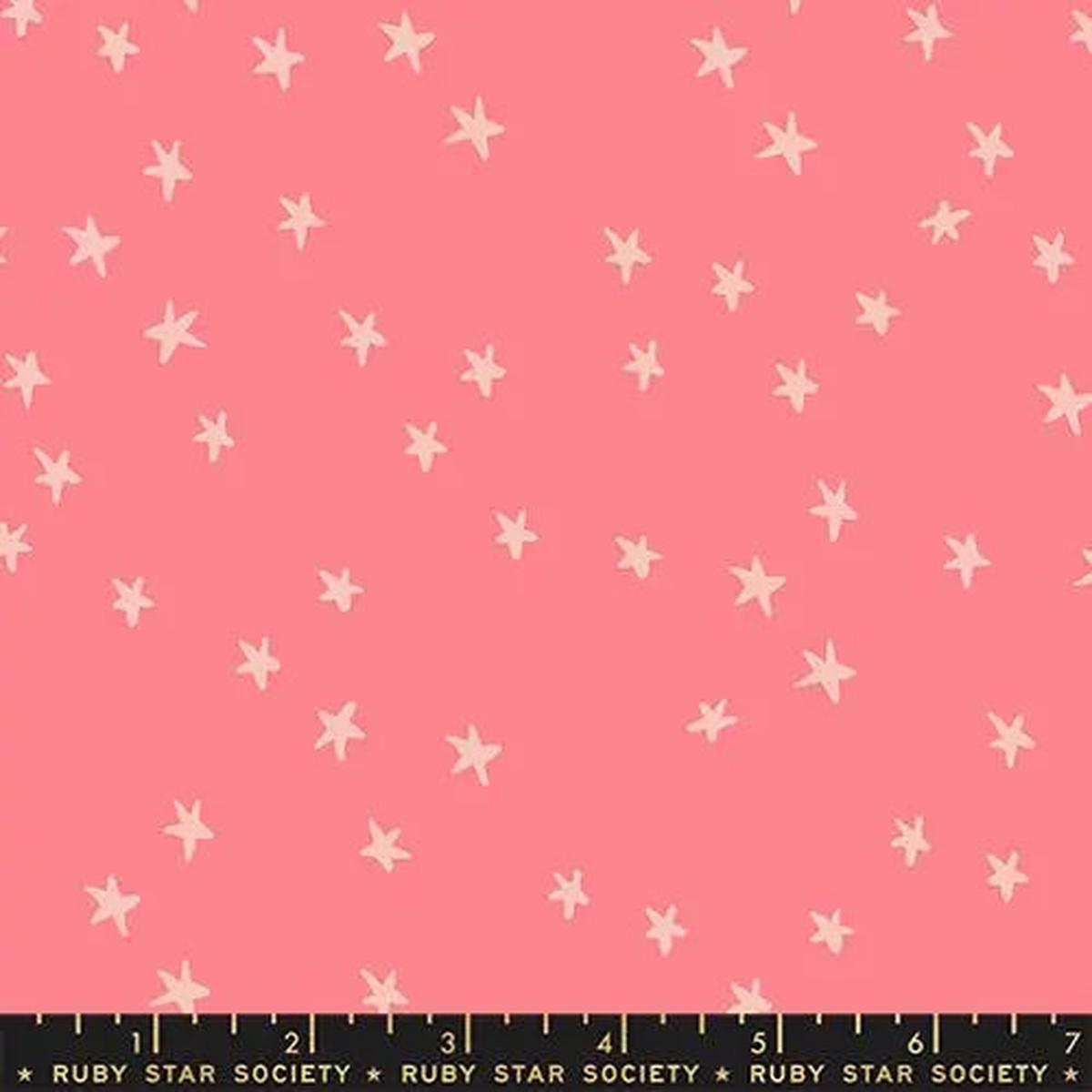 Starry New Watermelon 43"/44" Fabric Per Yard