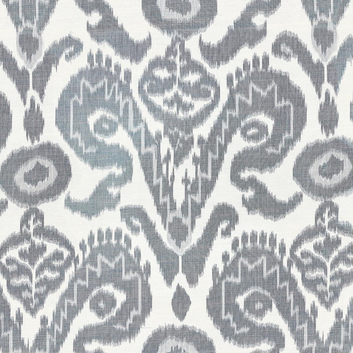 Bukhara Silk Ikat - Indigo by Scalamandre Fabric