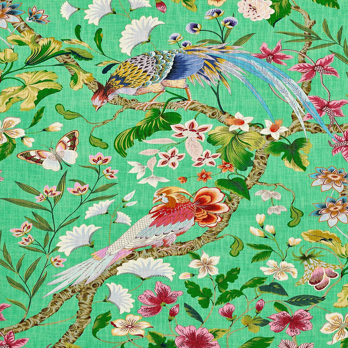 Botany Bay - Jade by Scalamandre Fabric