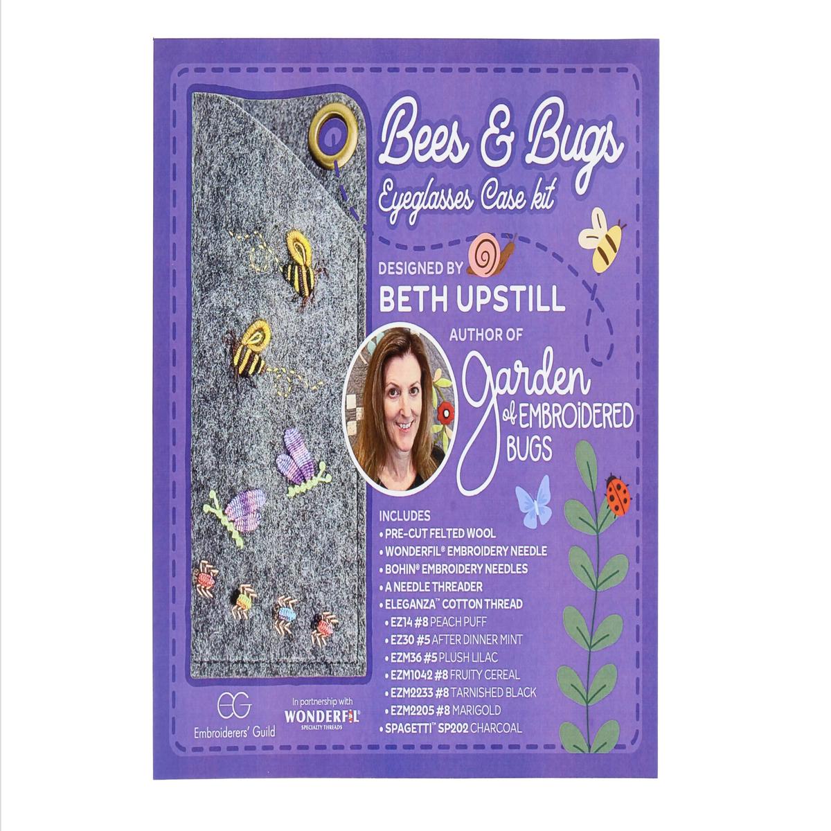 Embroidered Bugs with Beth Upstill Workshop Kit