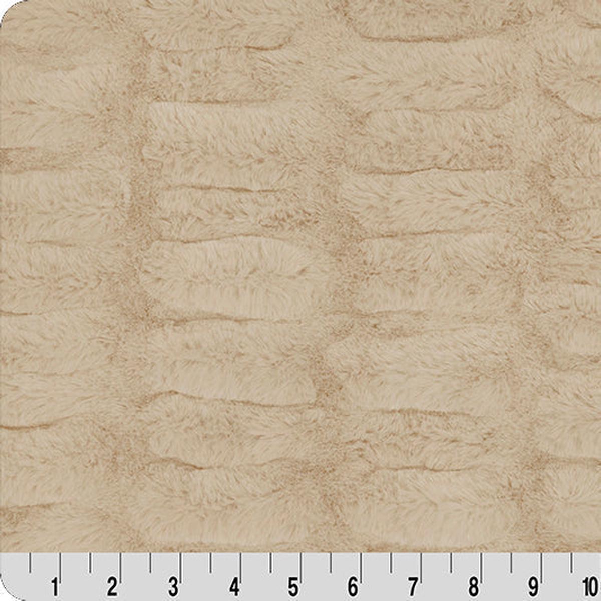 Luxe Cuddle Milan Eggshell 58" - 60" Fabric per yard