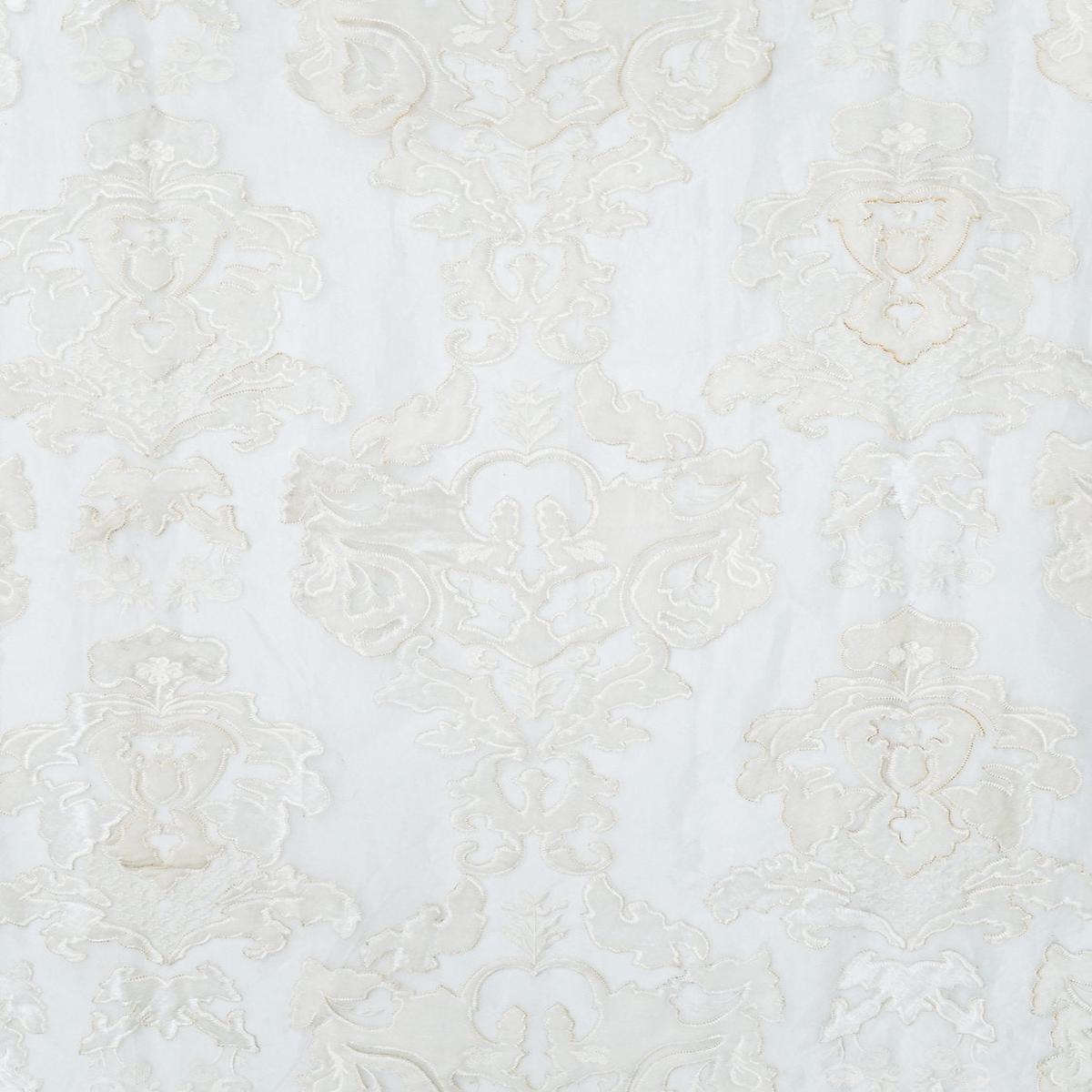Palazzo Ricci Sheer - Ivory by Scalamandre Fabric