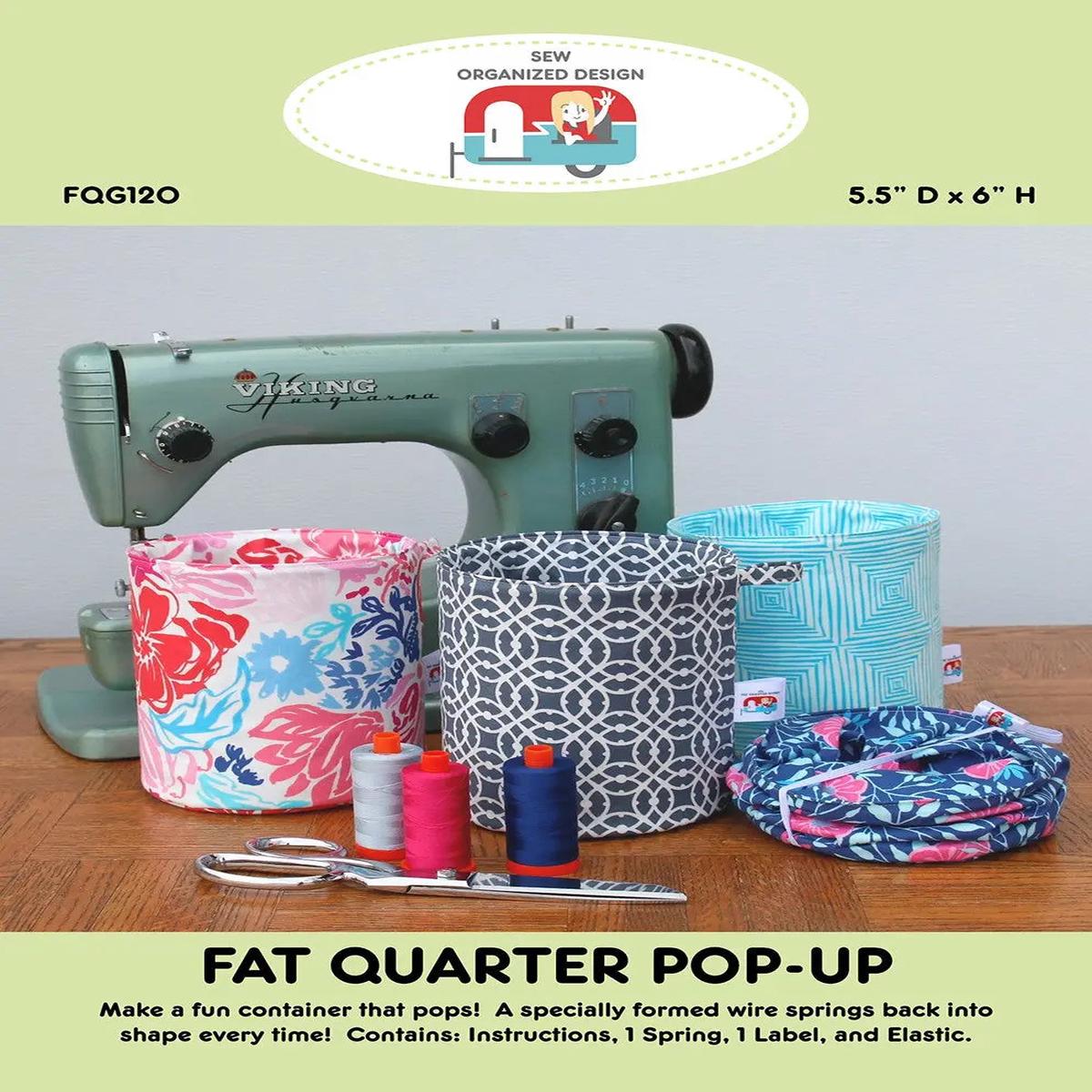 Fat Quarter Pop Up Pattern