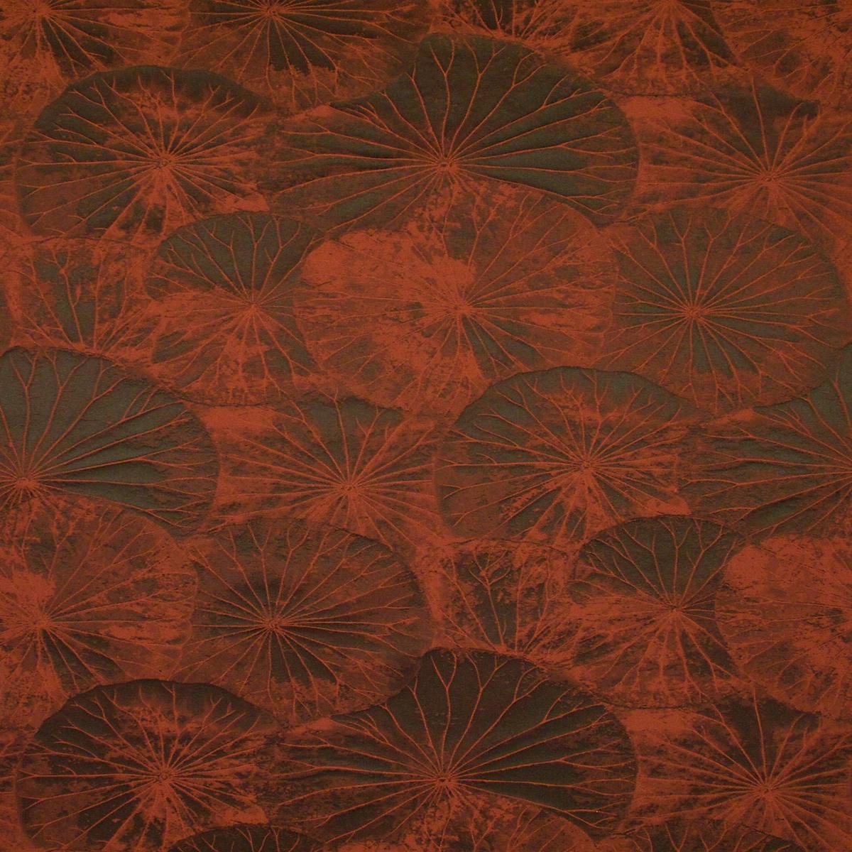 Lotus - Burnt Orange by Scalamandre Fabric