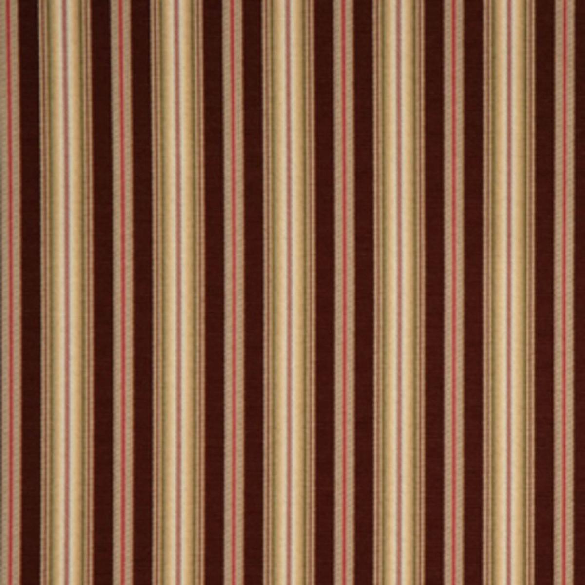 WATERTON STRIPE Chocolate RM Coco Fabric