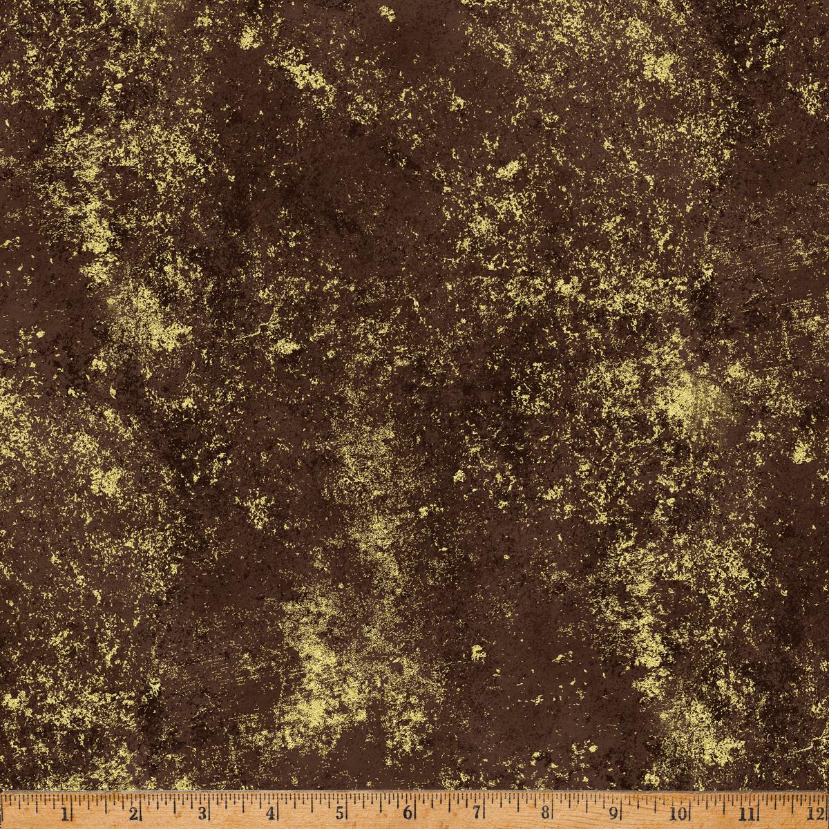 Woodstock/Gold Holiday Classics & Blenders Cotton 43"/44" Fabric Per Yard