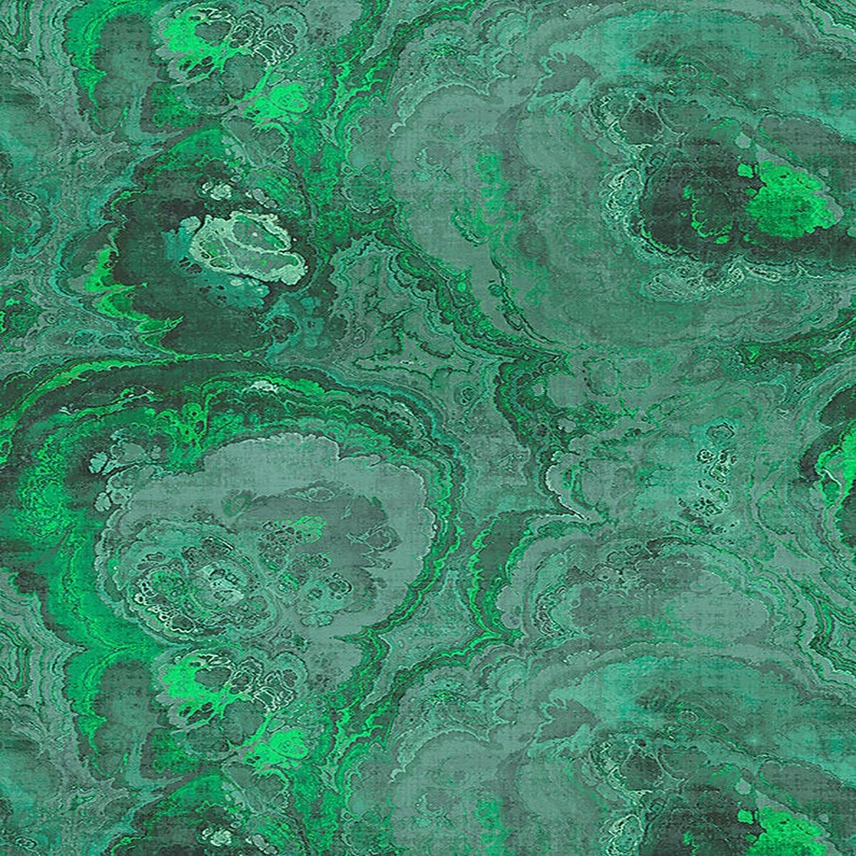 Agate Print - Malachite by Scalamandre Fabric