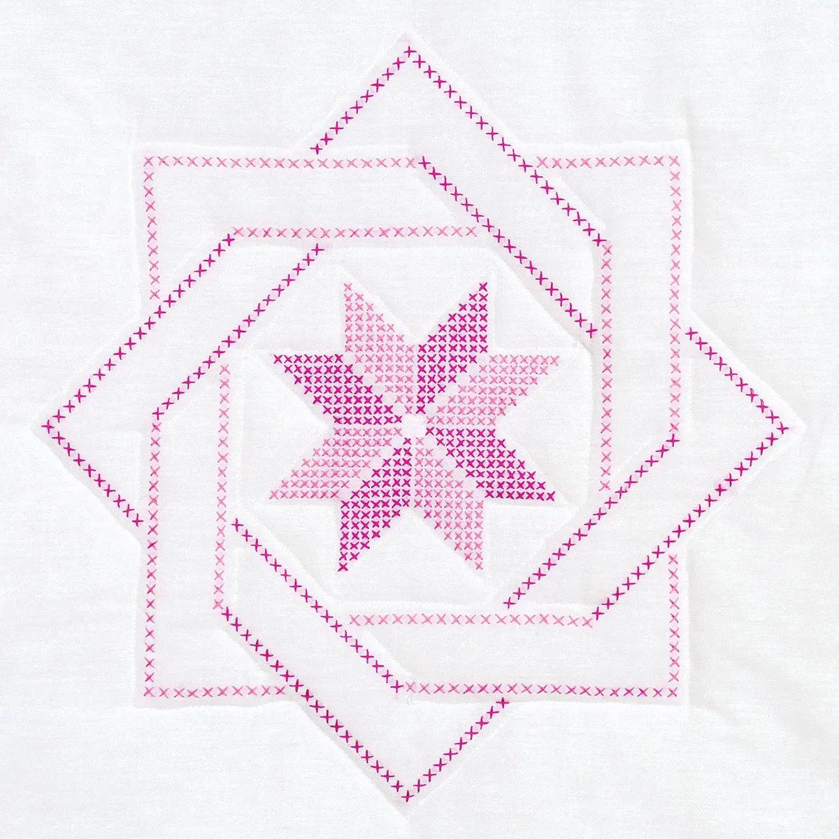 Woven Star Quilt Blocks 18in