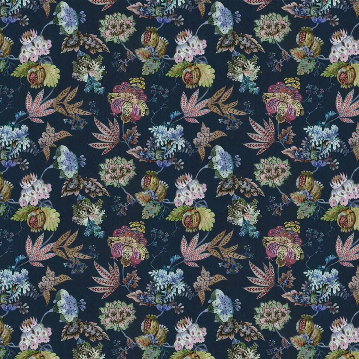 Berkshire Meadow -Cobalt RM Coco Fabric