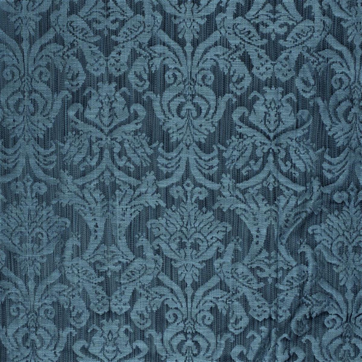 Delacroix Damask Navy RM Coco Fabric