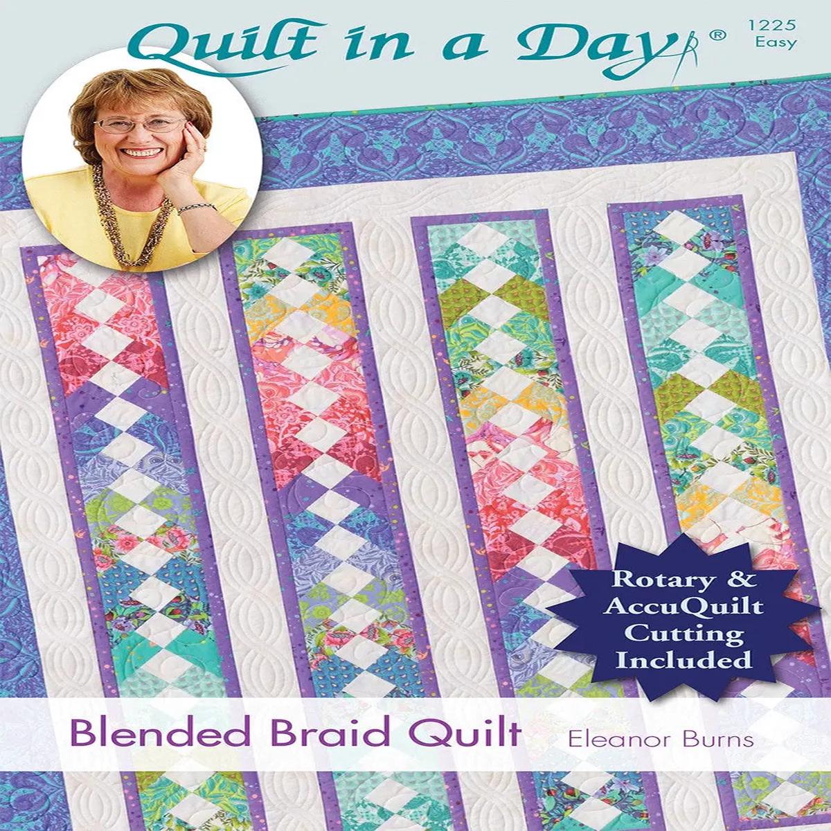 Blended Braid Quilt for Rotary & AccuQuilt