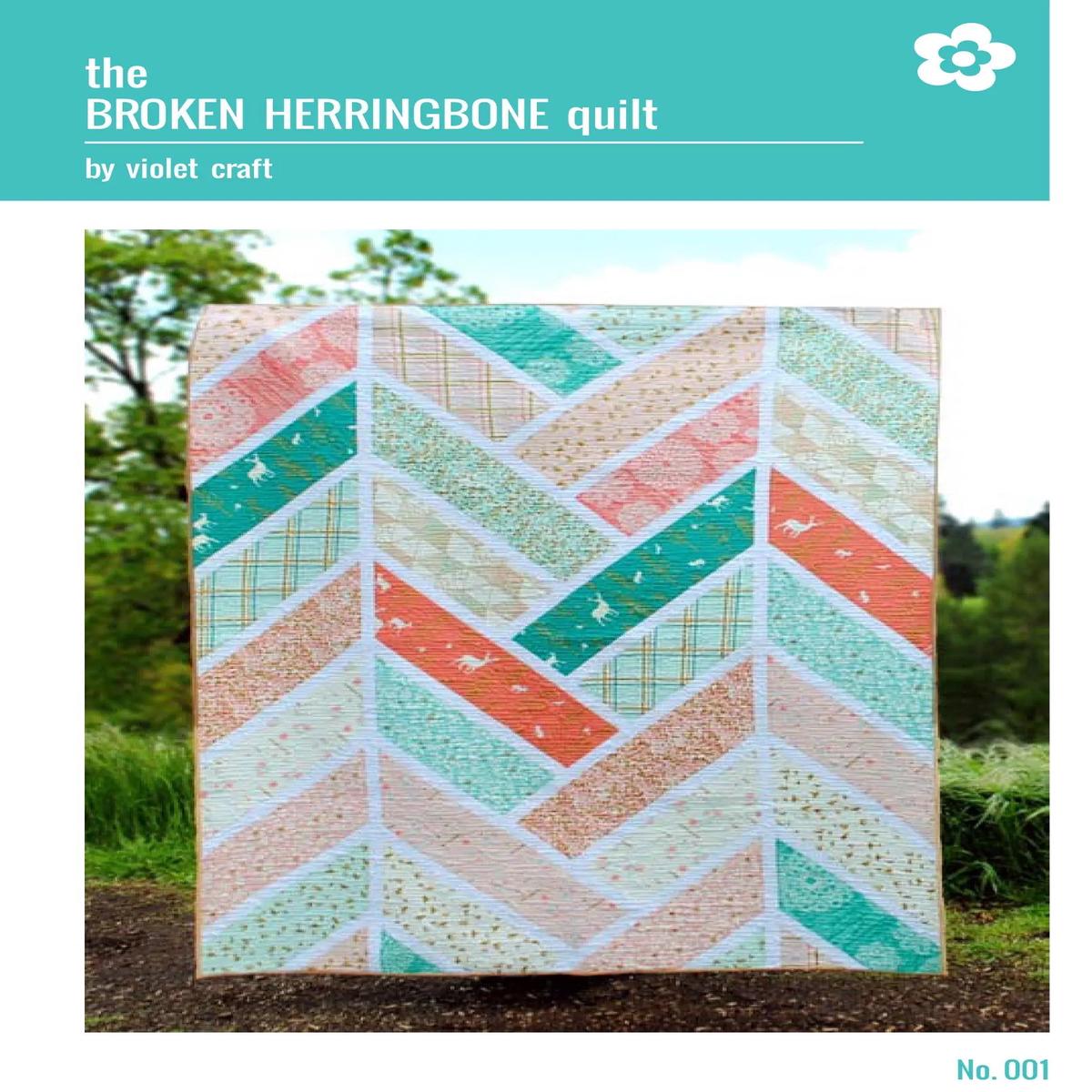 BROKEN HERRINGBONE QUILT
