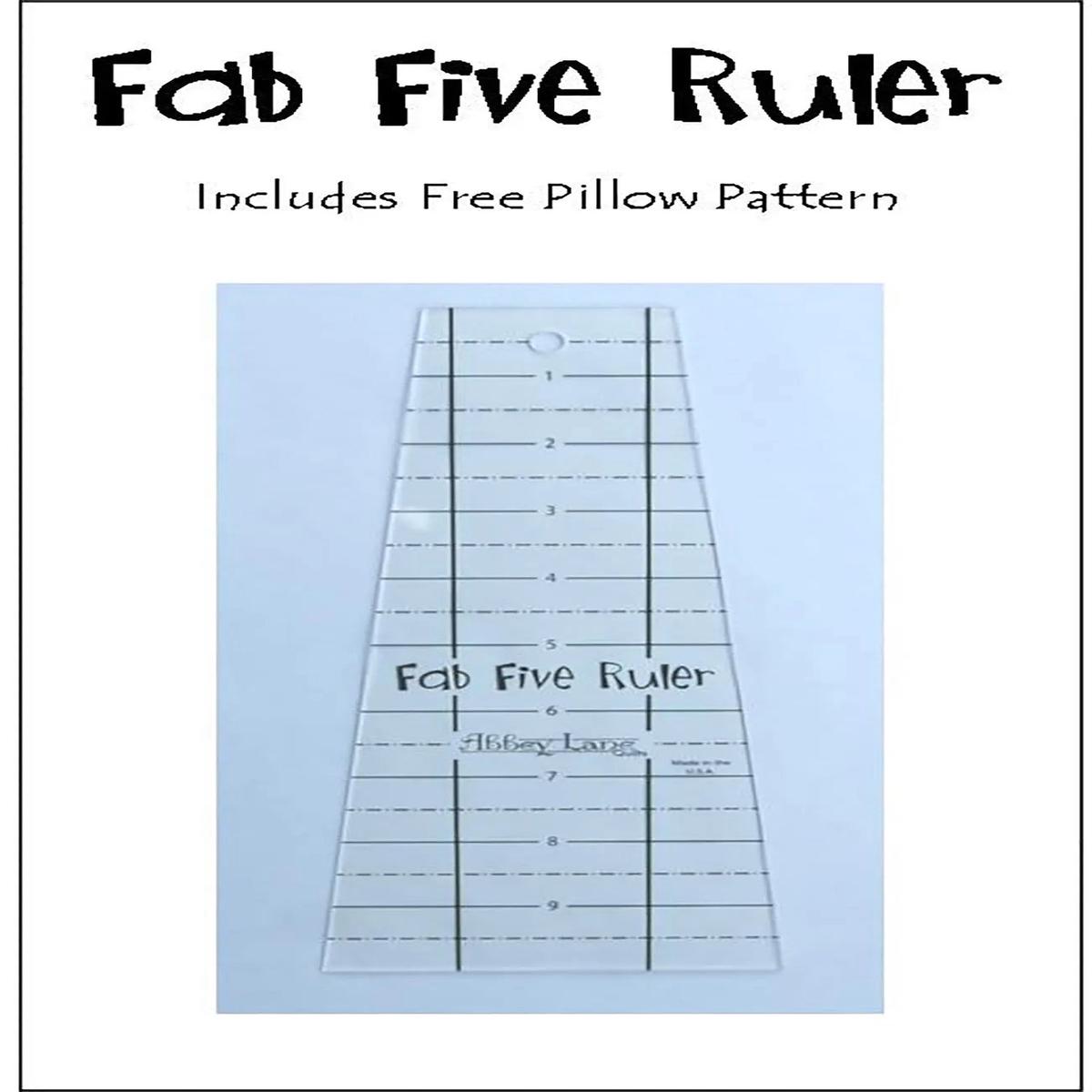 Fab Five Ruler