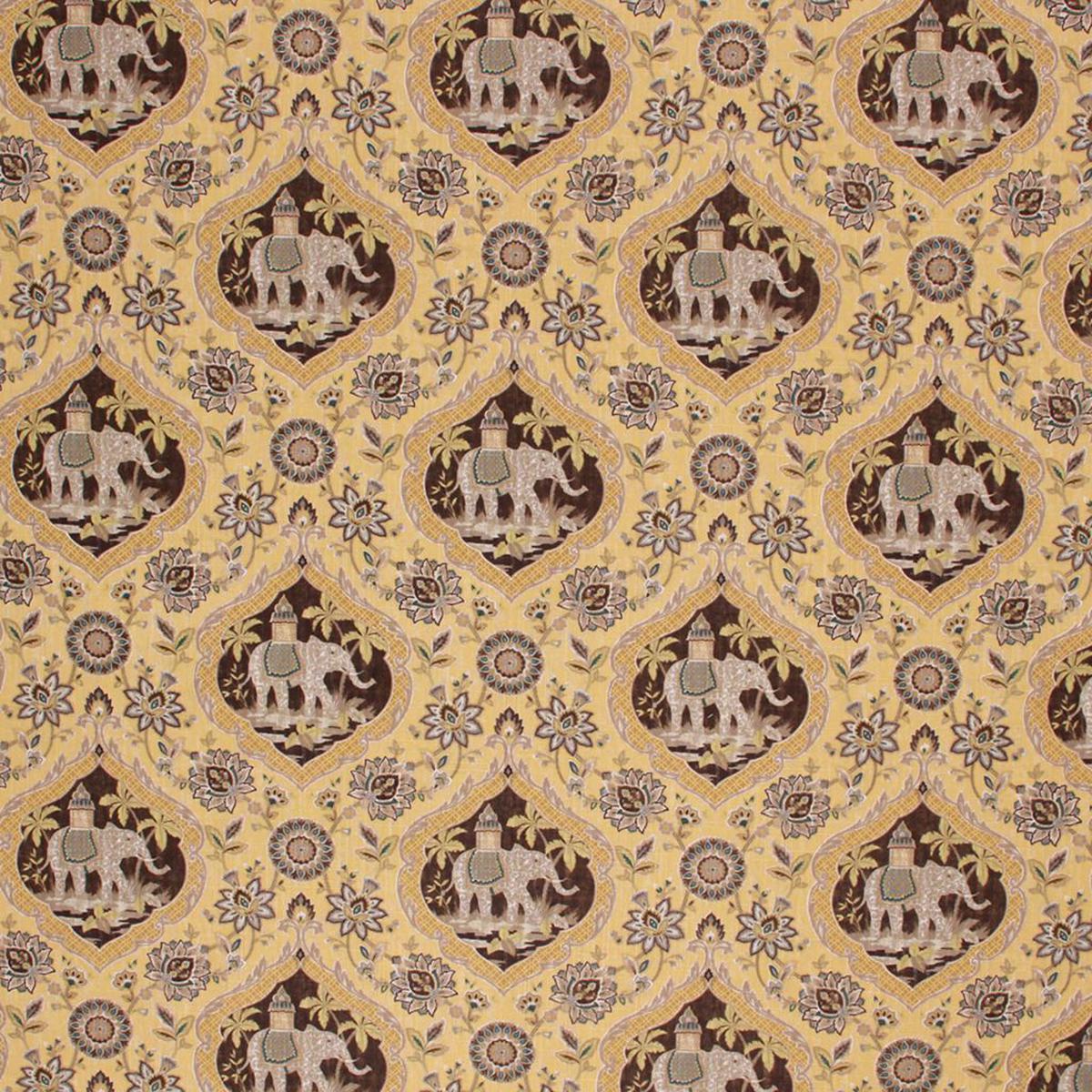 ELEPHANT TALES MAIZE RM Coco Fabric