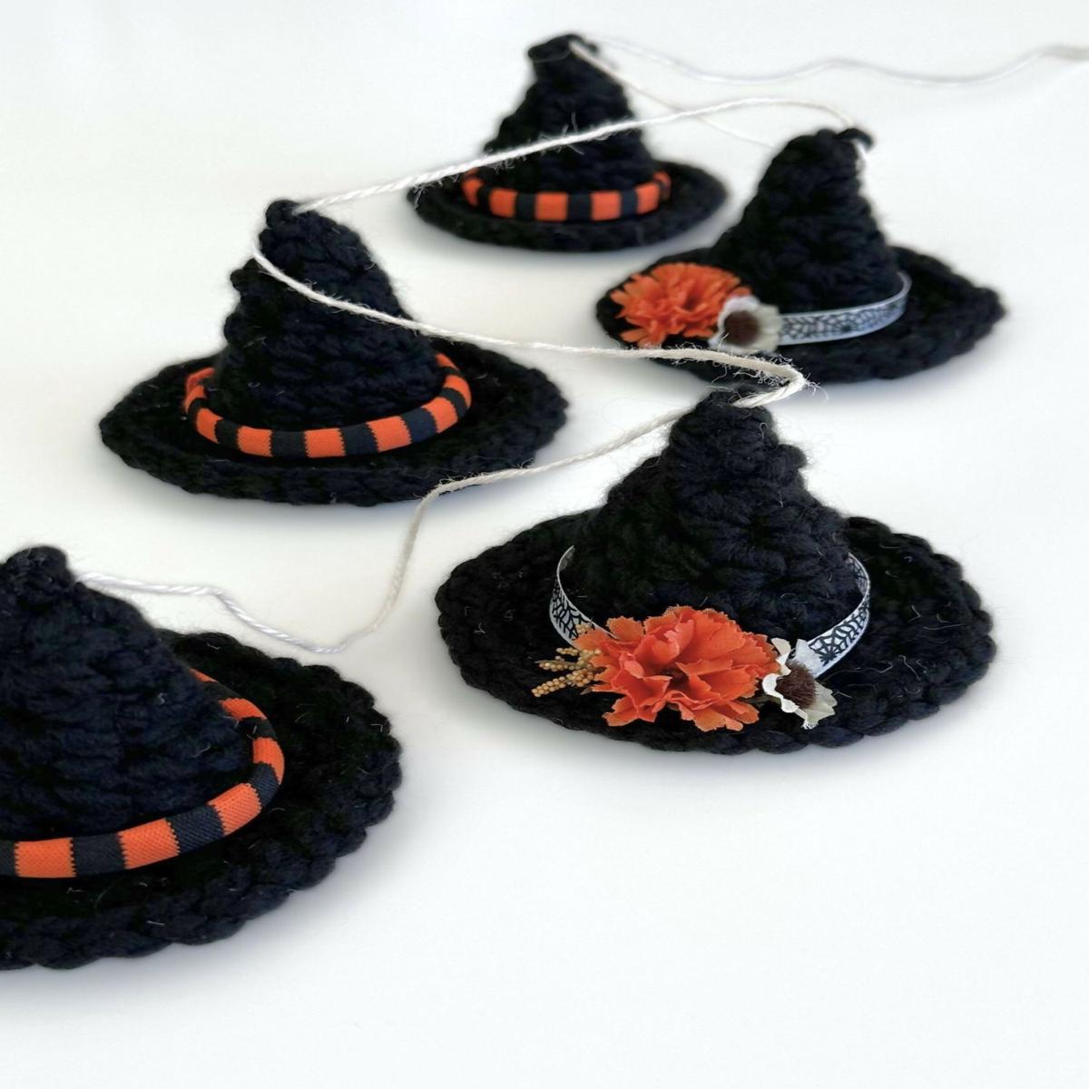 Witch Hat Garland (Crochet)