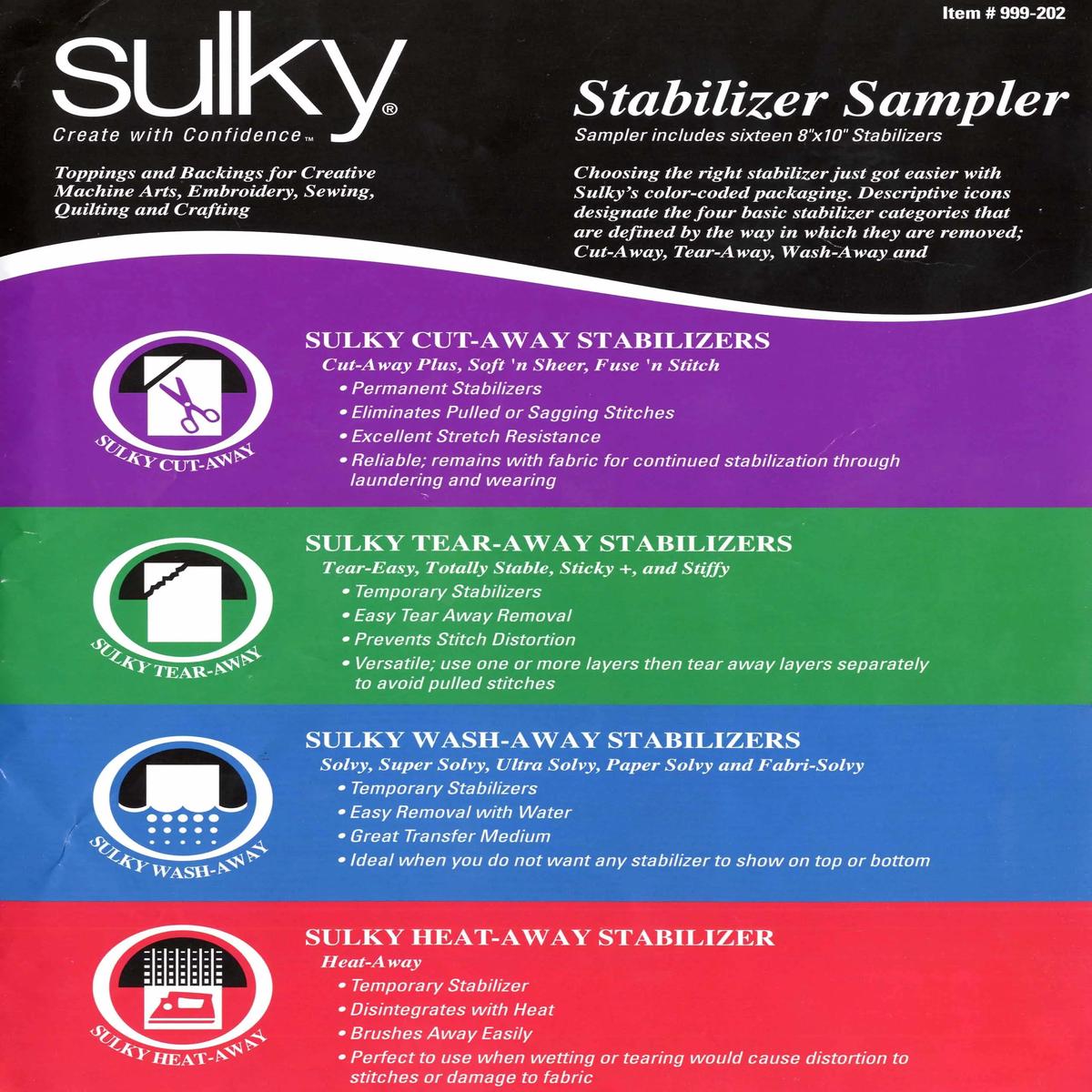 Sulky Stabilizer Sampler Pack