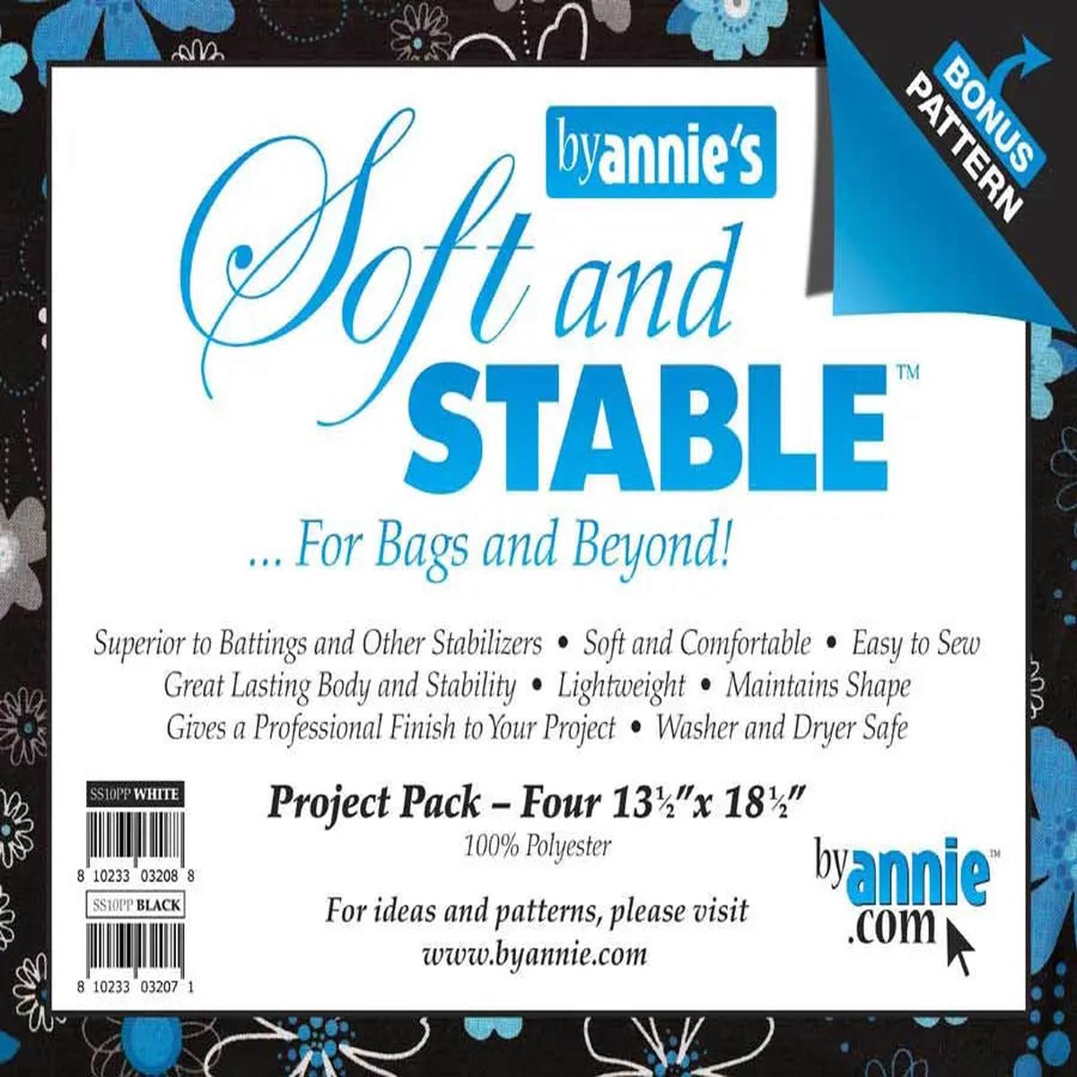 Soft and Stable Project Pack 100% Polyester Foam Stabilizer White