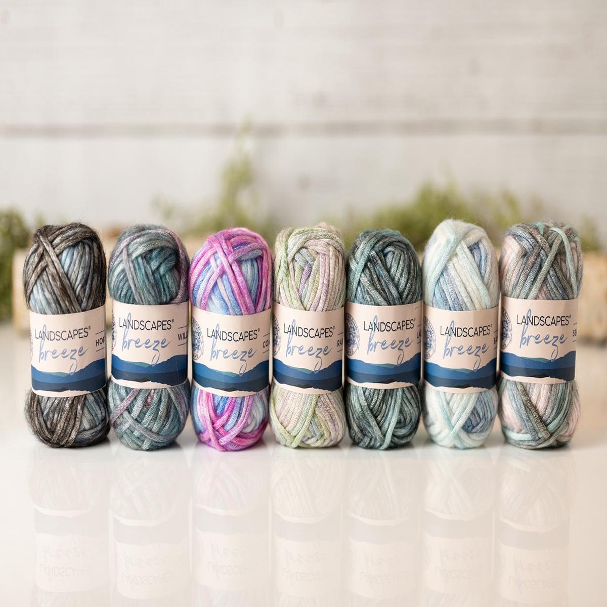 Landscapes Breeze Yarn Minis (Assorted 7 Pack)