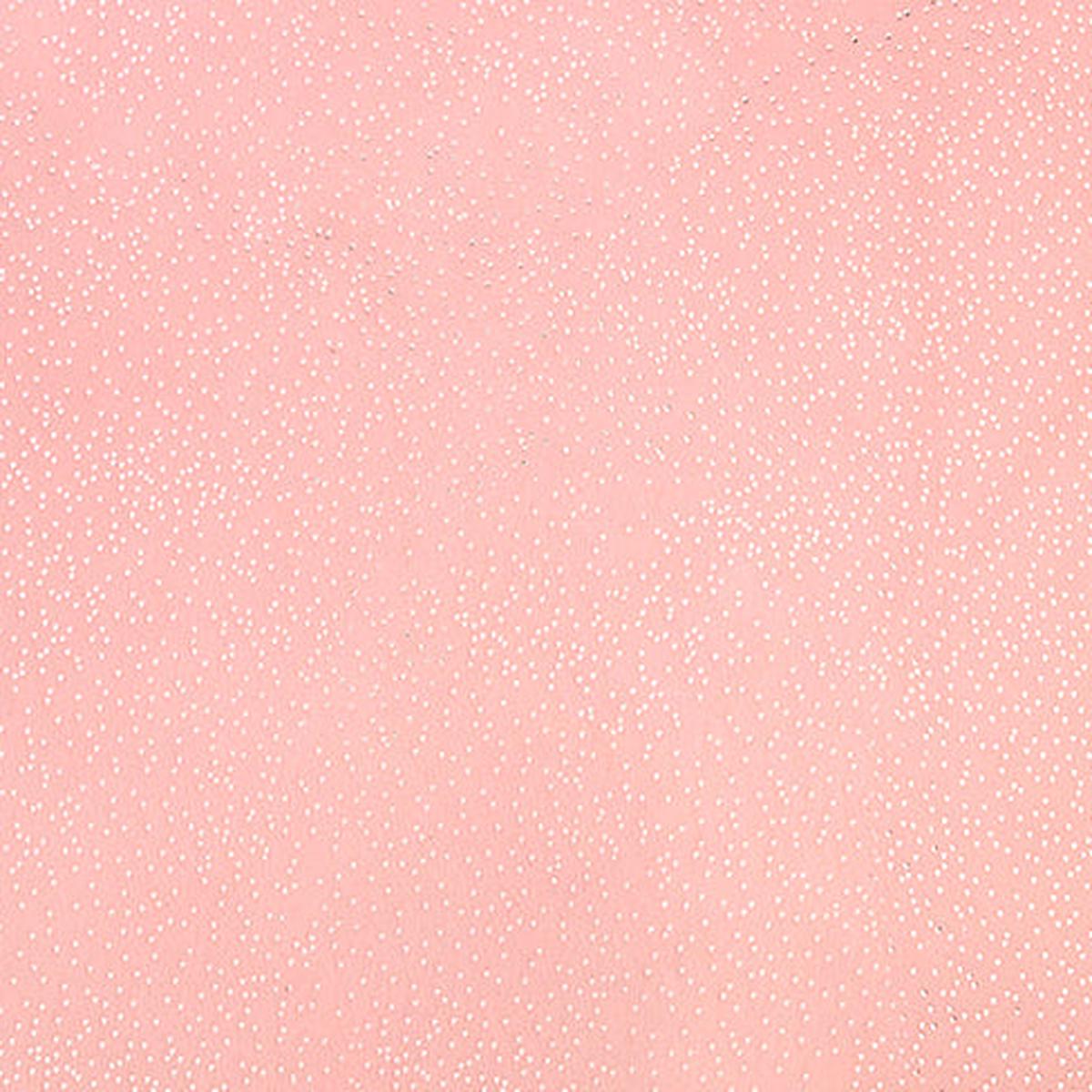Blush/Silver Sparkle Cuddle Glitter 58/60" Fabric Per Yard
