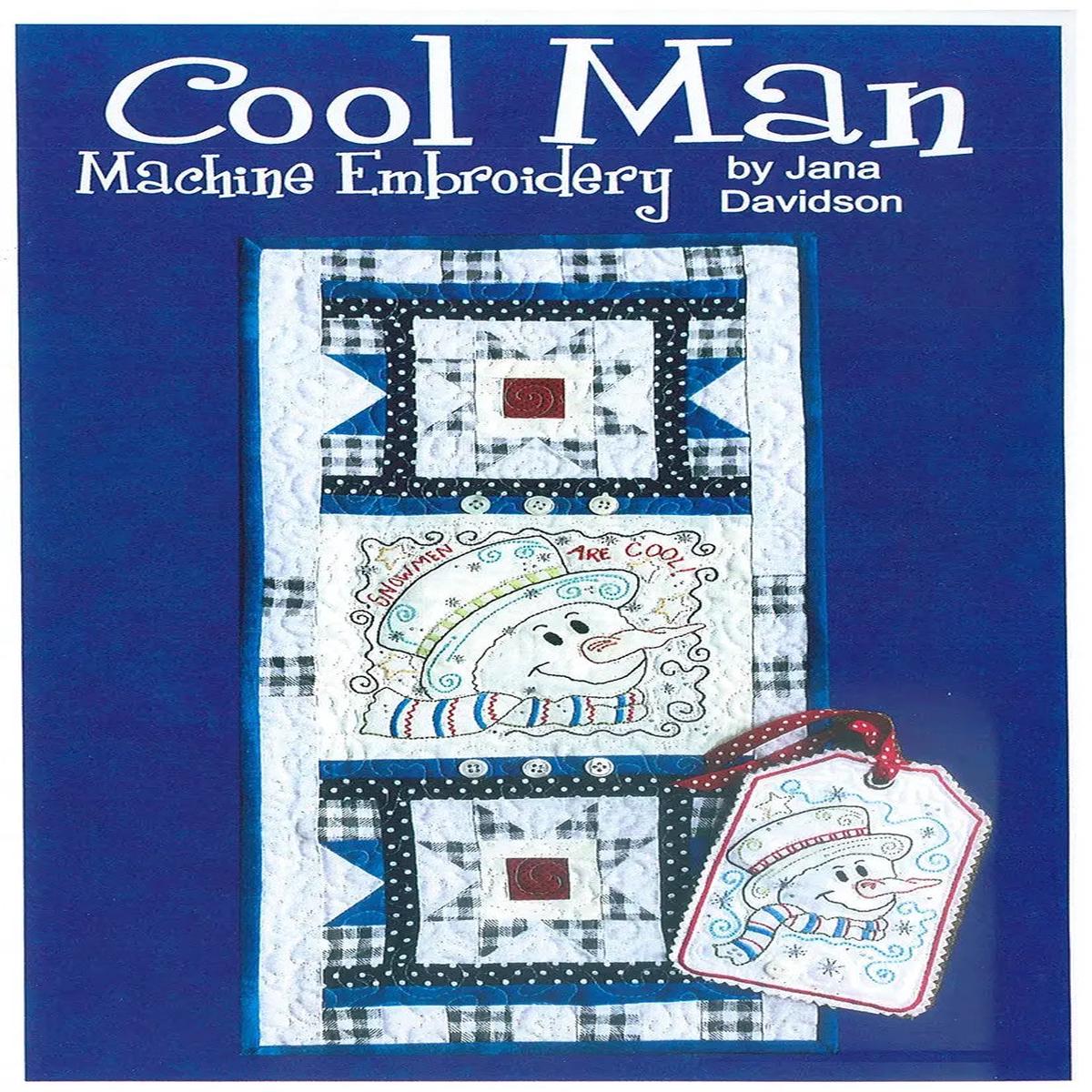 Cool Man Machine Embroidery