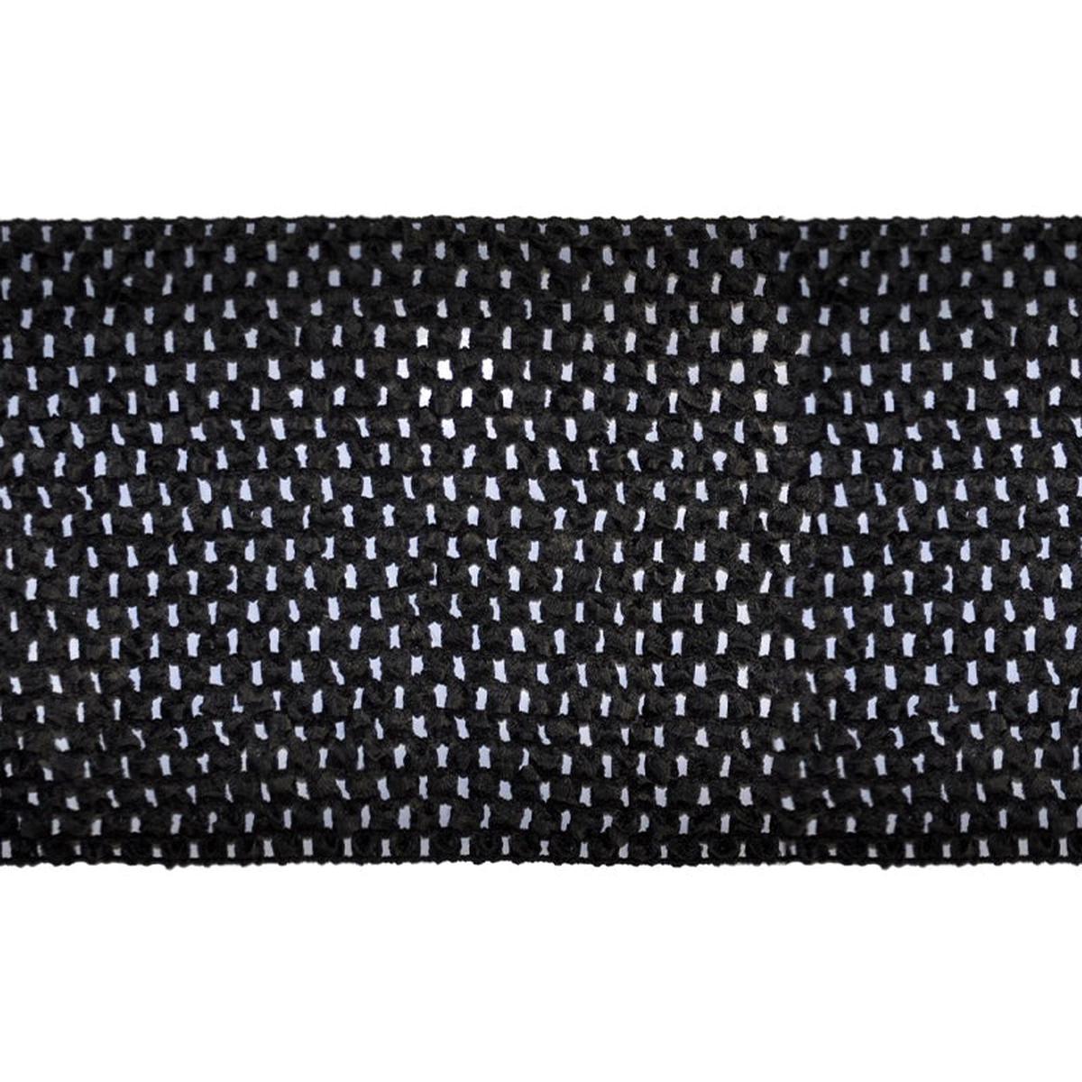 Stretch Crochet Trim 6 Wide x 5 Yards Elastic Crochet Fabric for Sewing, Crafts, DIY Apparel