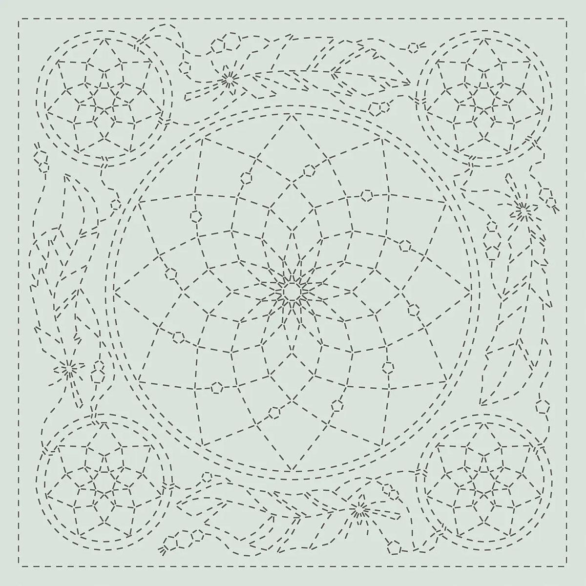 Sashiko Cloth Dreamcatcher