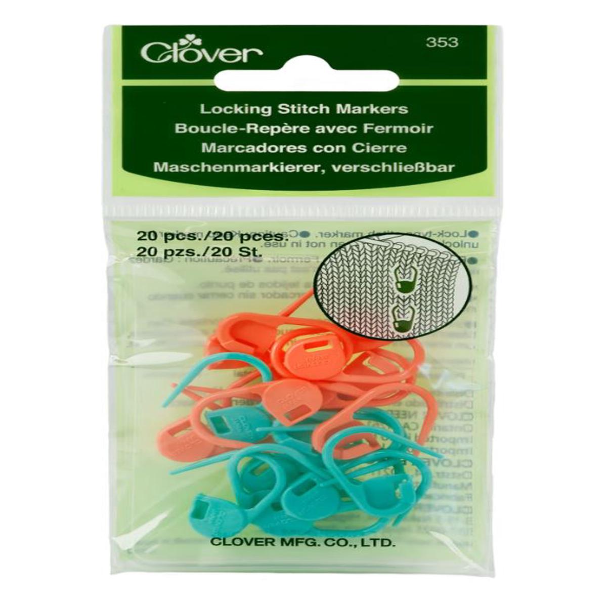 Clover Locking Stitch Marker