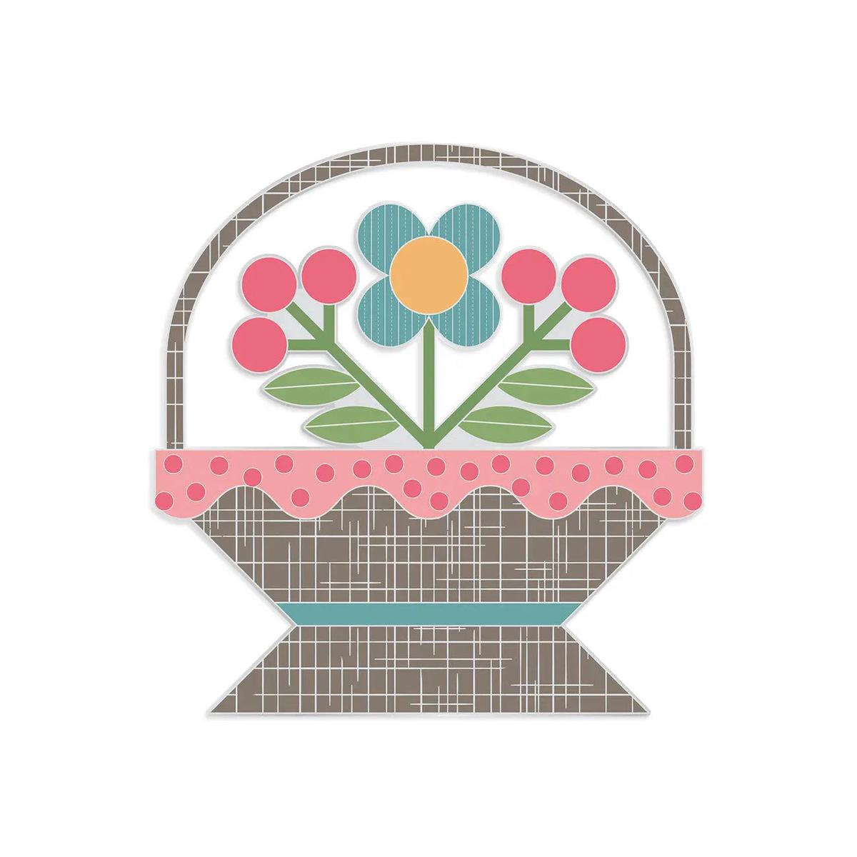 Lori Holt Flower Basket Needle Minder