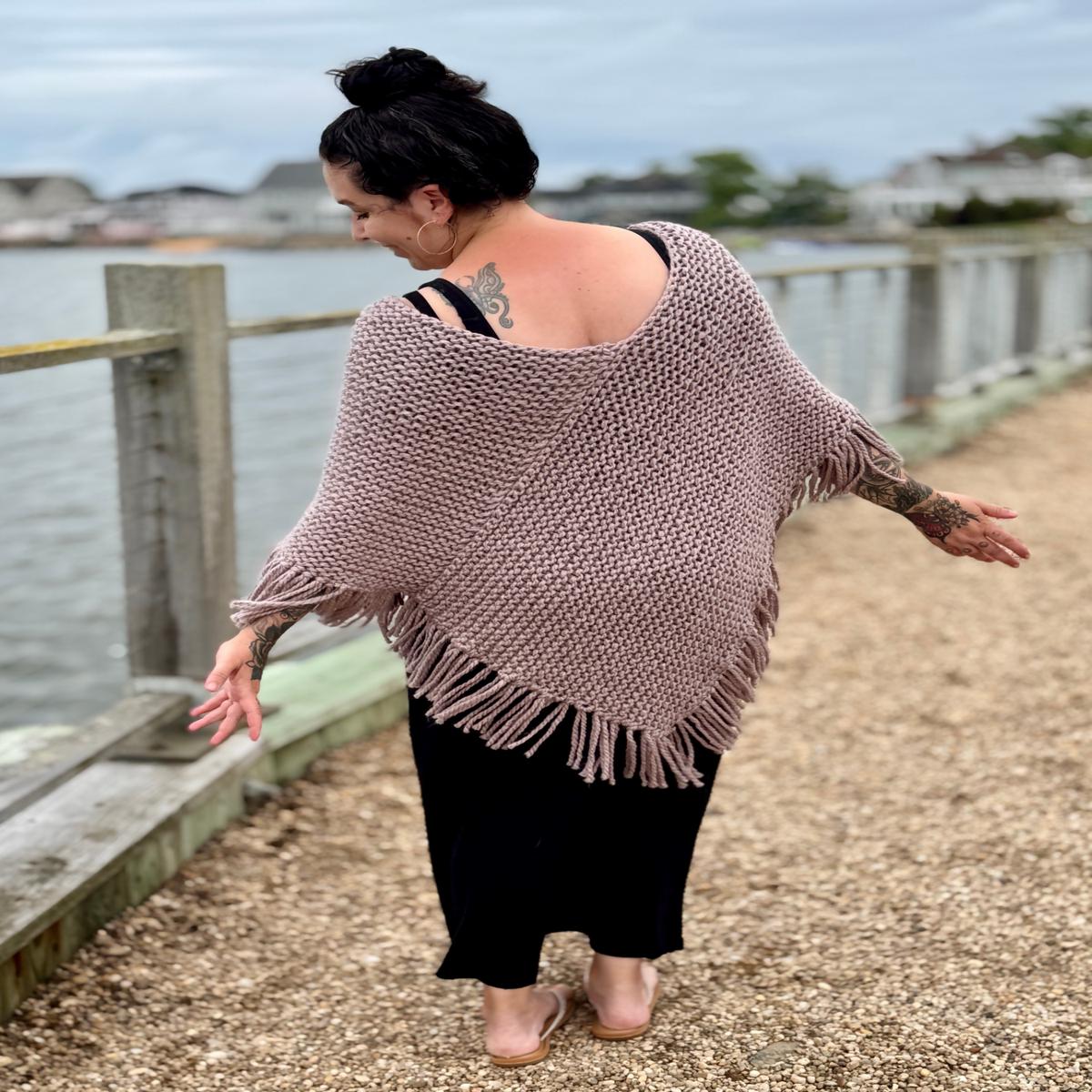 The Niami Poncho (Knit)