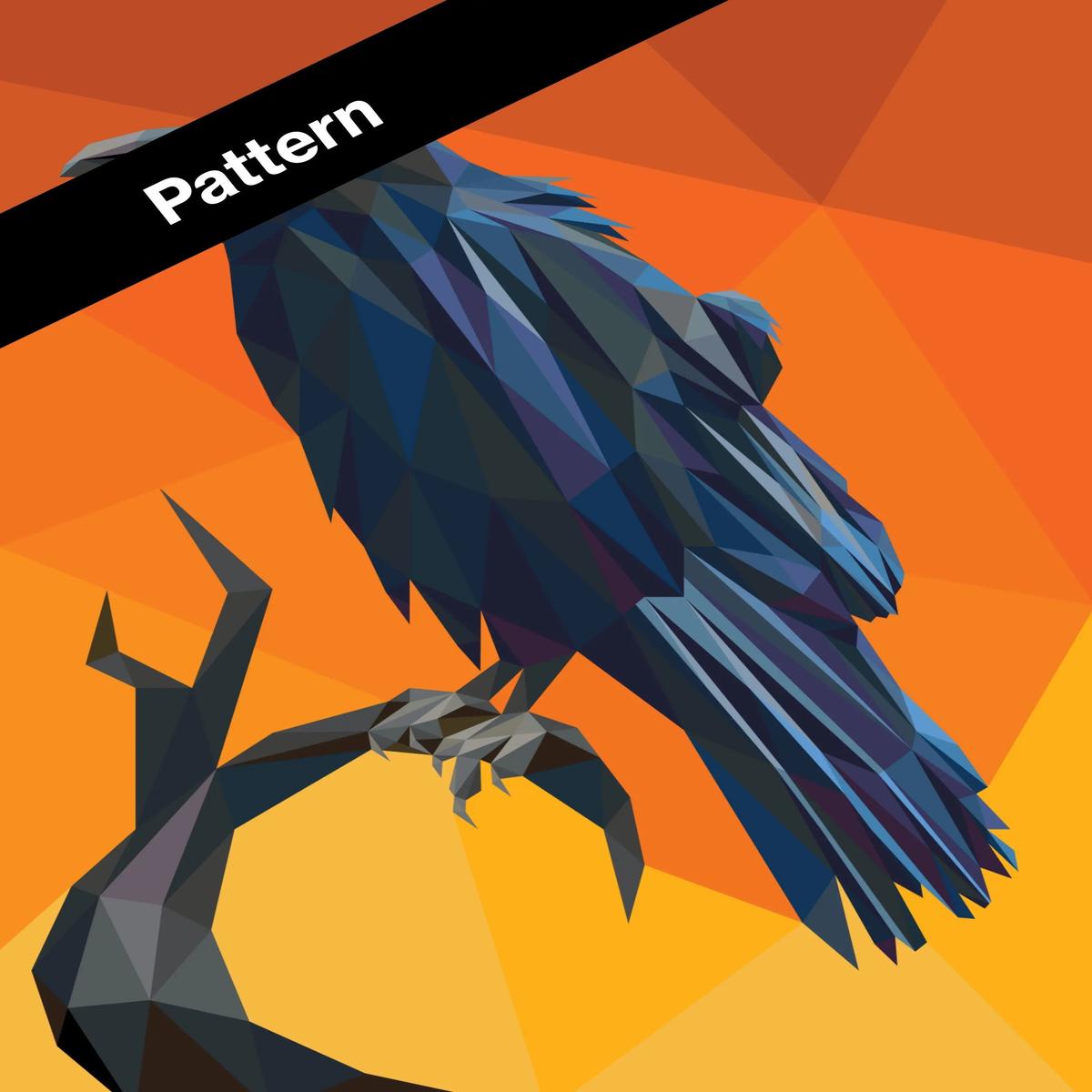 Edgar the Raven Pattern