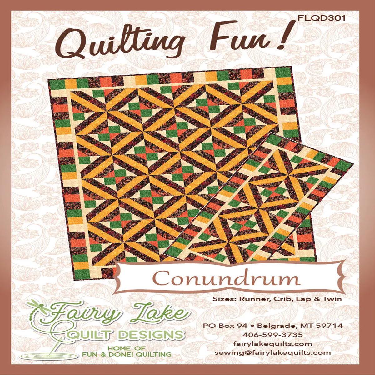 Conundrum Quilting Fun