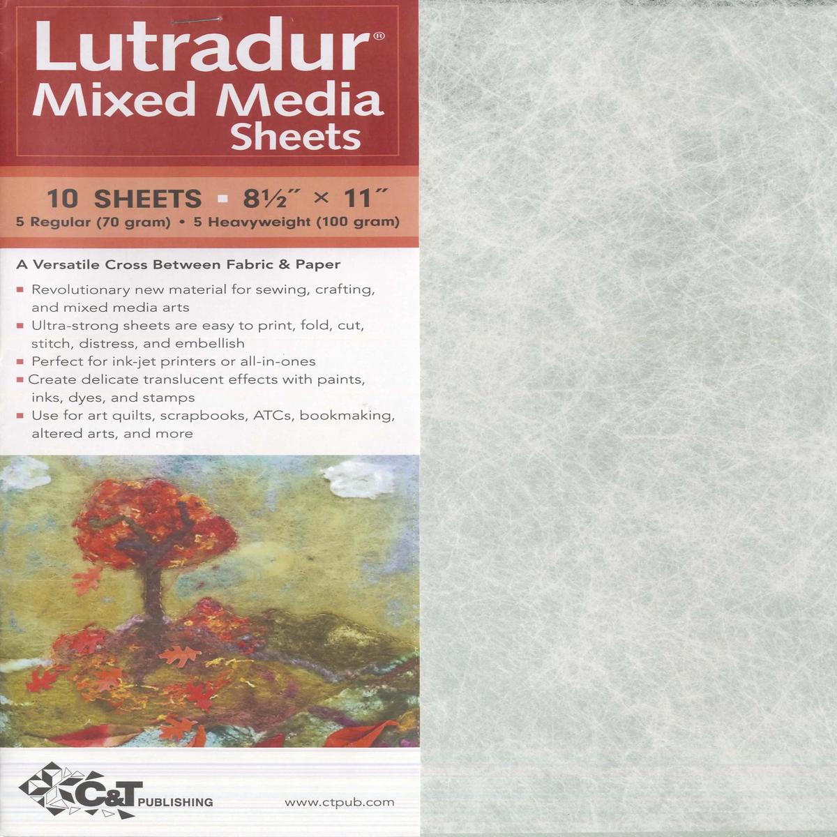 Lutradur Mixed Media Sheets