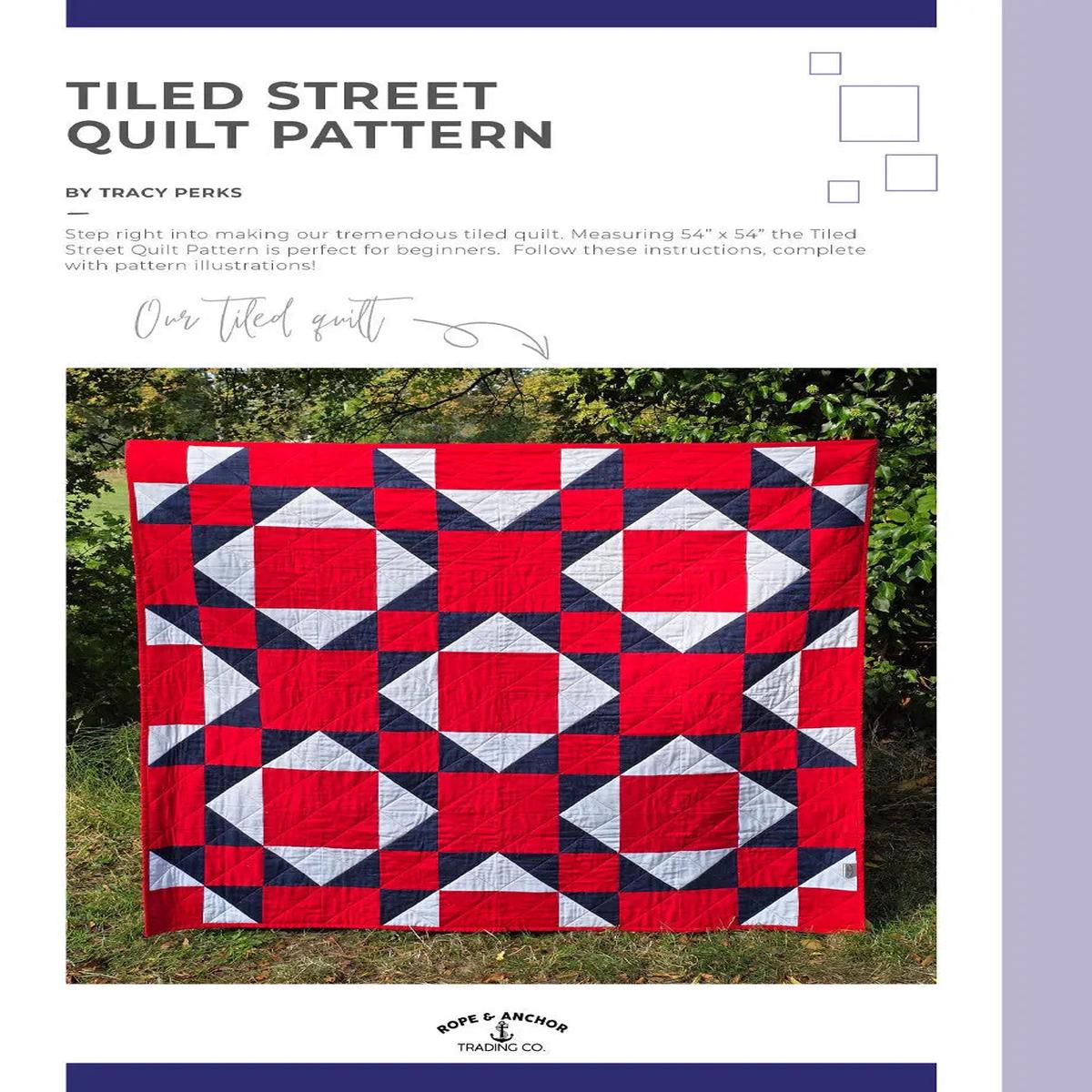 Tiled Street Quilt Pattern
