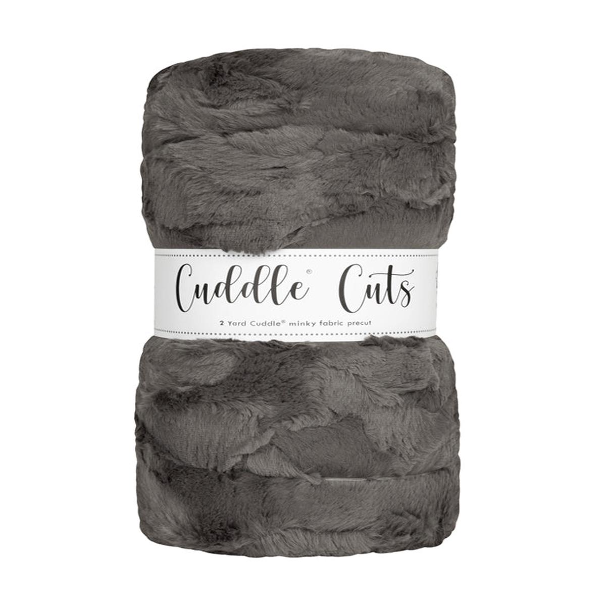 Hide Charcoal 2 Yard Luxe Cuddle Cut