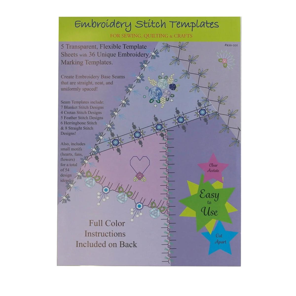 Embroidery Stitch Templates