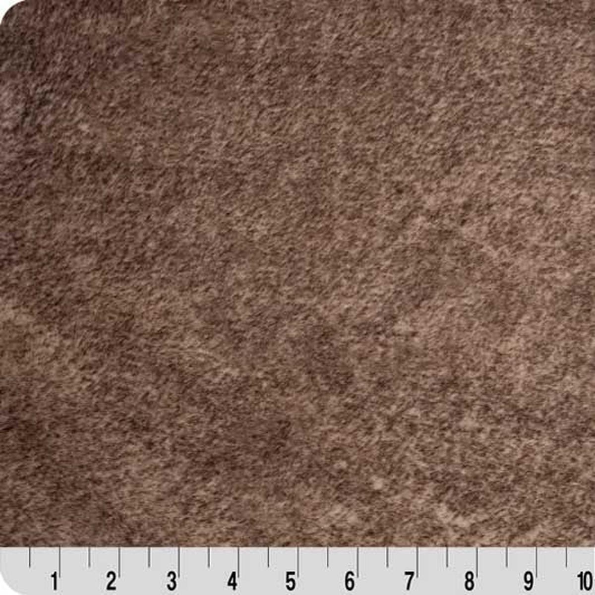 Coffee Cake Luxe Cuddle Glazed Encore 58"/60" Fabric per yard