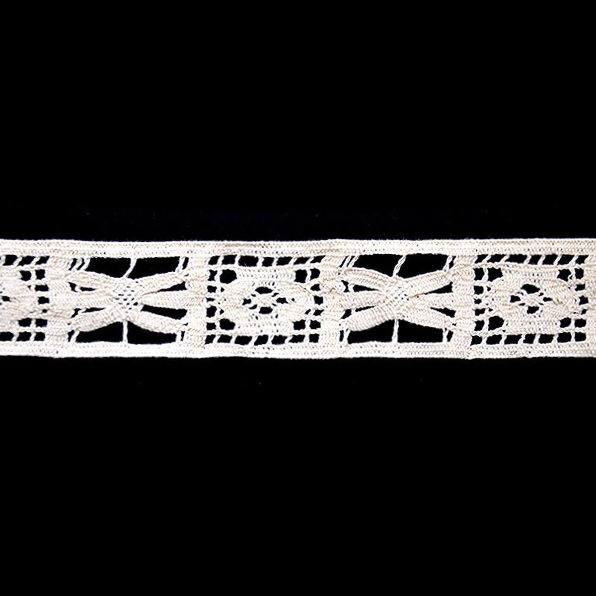 Ivory Cotton Cluny Lace Trim 1.5-in Vintage Floral Openwork Lace Sewing & Craft Trim