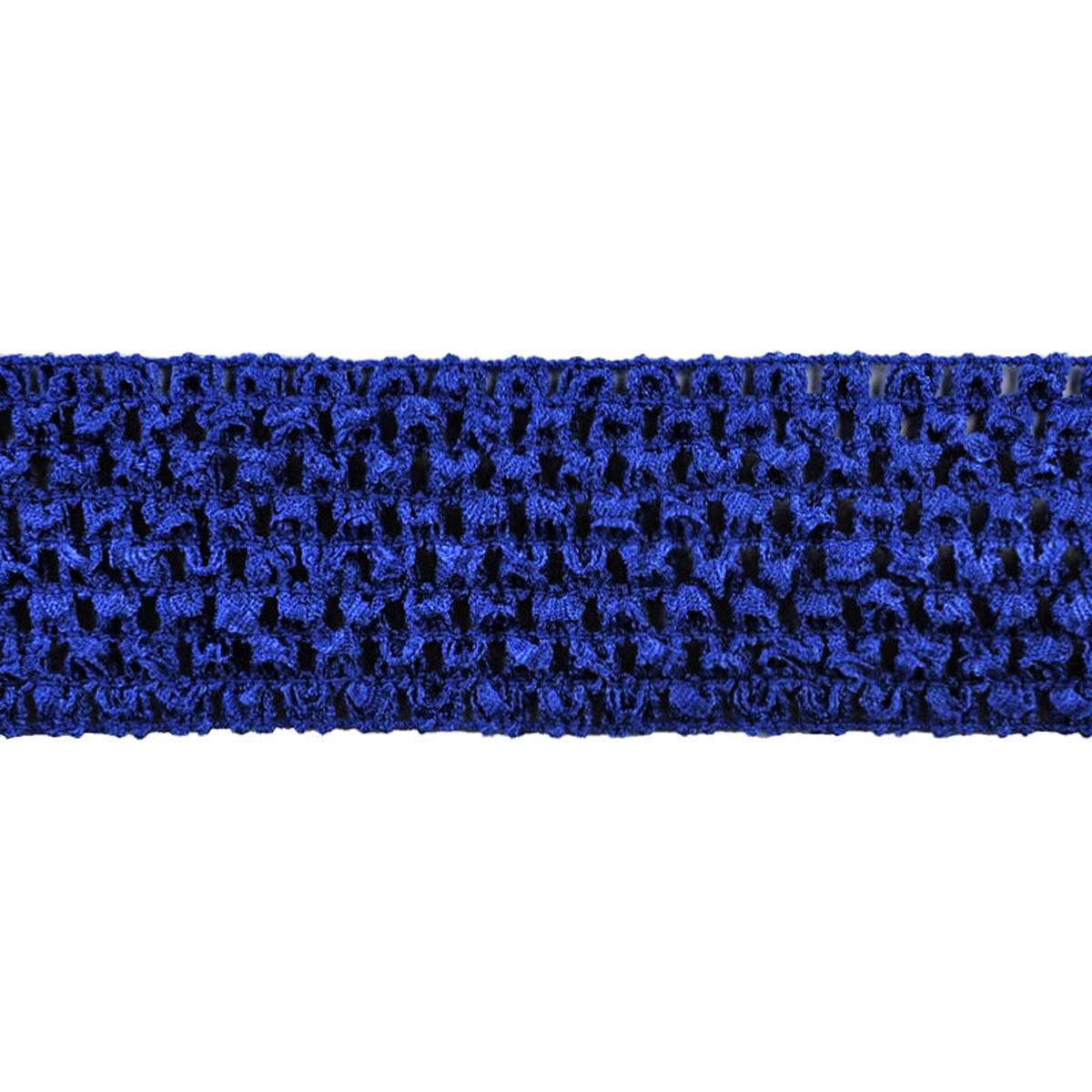 Stretch Crochet Trim 2 Wide x 5 Yards Elastic Headband Lace Trim for Sewing, Crafts, DIY Hair Accessories