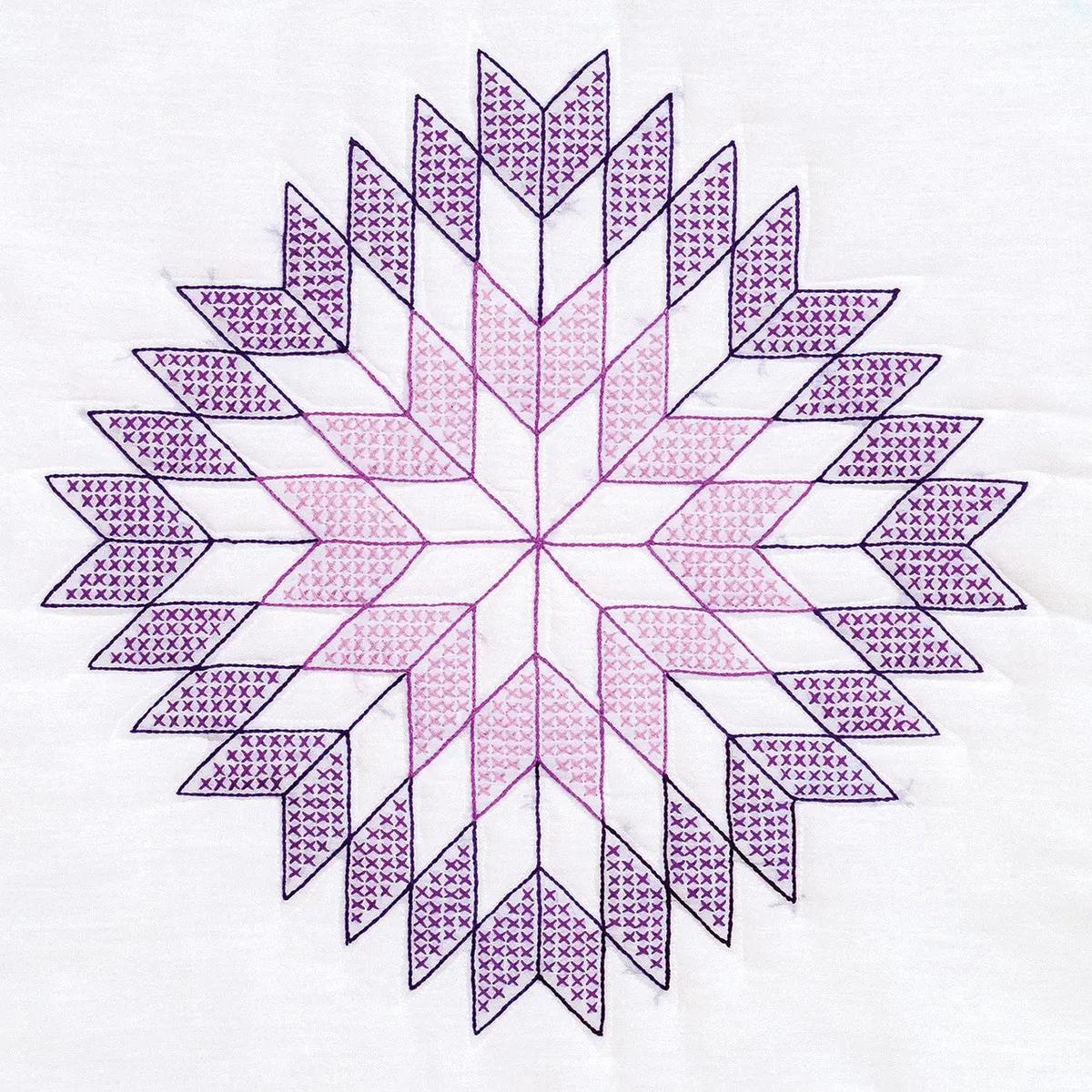 Lone Star Quilt Blocks 18in