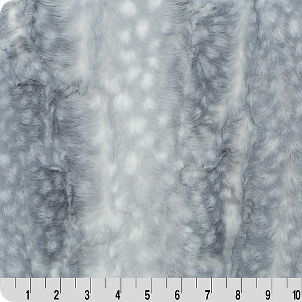 Silver Luxe Cuddle Fawn 58/60" Fabric Per Yard